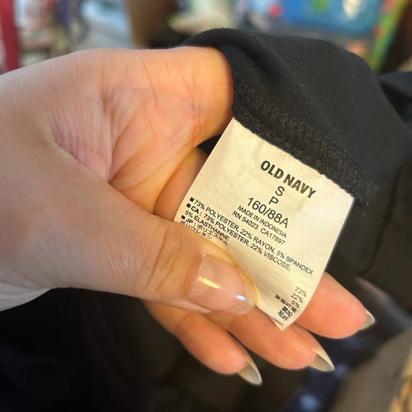 OLD NAVY MATERNITY BODYCON BLACK DRESS - Picture 4 of 5